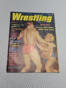 Wrestling Revue FAN Magazine OCT. 1962 Buddy Rogers/Pepper Gomez/The Mummy - Picture 1 of 24