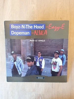 N.W.A  - Dopeman - BOYZ-N-The HOOD Rap Hip Hop 1989 LP Vinyl Eazy E Dr. Dre LP - Bild 1 von 4