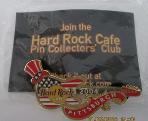 Hard Rock Cafe Pin Collectors Club 2004 Pittsburgh, neu mit Tasche - Bild 1 von 2