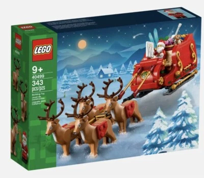 LEGO 40499 Trineo de Papá Noel y Reno Navidad NUEVO Sellado de Fábrica ENVÍO RÁPIDO Foto 1 de 4