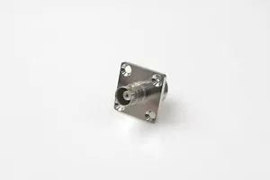 Lot of 5 TRU-3257 Bnc f to N Type F Connector Adapter Flange 4 Hole - Picture 1 of 4