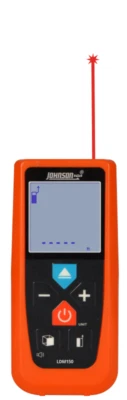 Johnson Level & Tool LDM150 Laser Distance Meter 150 Ft. 1/16" Accuracy - Image 1 of 2