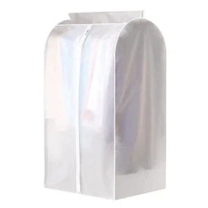 Garment Clothes Cover Hanging Storage Bag Translucent Dustproof Waterproof M3H1 - Picture 1 of 9