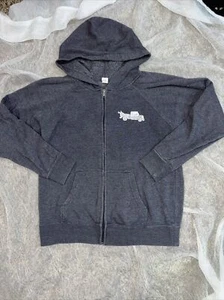 Beach house Gray Full Zip Hoodie Youth Medium 10/12 - Picture 1 of 5