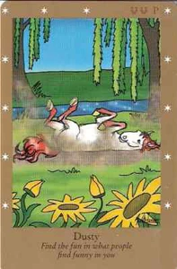 BELLA SARA DANISH GOLD SERIES RARE DUSTY CARD - Picture 1 of 3