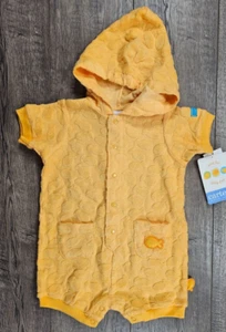 Baby Girl Boy Clothes New Vintage Carter's 3-6 Month Terry Cloth Fish Outfit - Picture 1 of 3