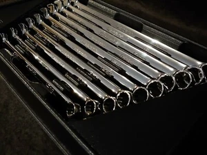 Snapon Tools 10pc Long Flank Drive Wrench Set - Foto 1 di 5