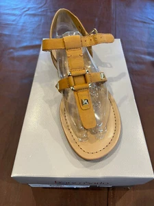 FRANCO SARTO LADIES GEYSER SANDAL TAN SIZE 8.5 - Picture 1 of 7