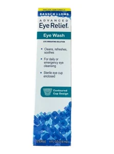 Bausch And Lomb Advanced Eye Relief Wash 4 oz, New And Sealed Expires 3/2026 - Picture 1 of 4