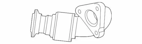 Tubo de escape derecho OEM NUEVO GENUINO 2011-2017 Ford F-250 Super Duty BC3Z-9G437-A Foto 1 de 4