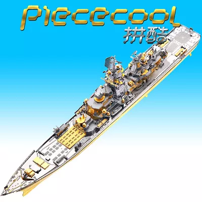 Battlecruiser Pyotr Velikiy 3D Metal Puzzle Model Kits Assemble Jigsaw Toys - Image 1 of 4