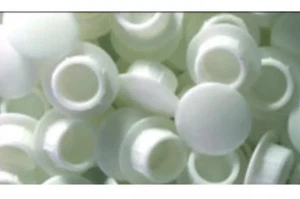 10  of 1/2 inch white hole plugs 2-500-100-P window frames, furniture vinyl - Picture 1 of 2