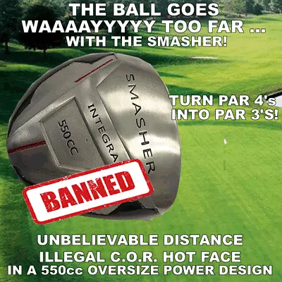 OVERSIZE NON-CONFORMING SMASHER 550cc ILLEGAL BANNED LONG DISTANCE CUSTOM DRIVER - Image 1 of 3