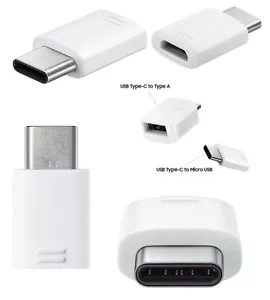 USB Type C 3.1 Male to Micro USB 2.0 5 Pin Adapter Samsung A5 OnePlus 2 Huawei - Picture 1 of 2