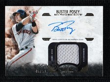 2016 Topps Tier One Relics Auto /50 Buster Posey #AT1R-BP Auto