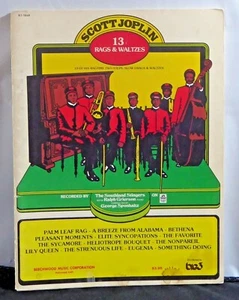 Scott Joplin 13 Rags & Waltzes Songbook Southland Singers Ralph Grierson - Picture 1 of 4