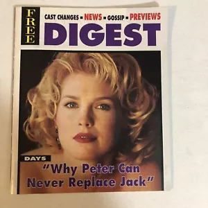 Vintage 1990s Soap Digest Booklet Magazine Days Of Our Lives Kin Shriner - Bild 1 von 5