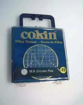 New Cokin W.A Circular Polarizer (CPL) Ø49mm Lens Filter Screw-in. -M22 - Image 1 of 2