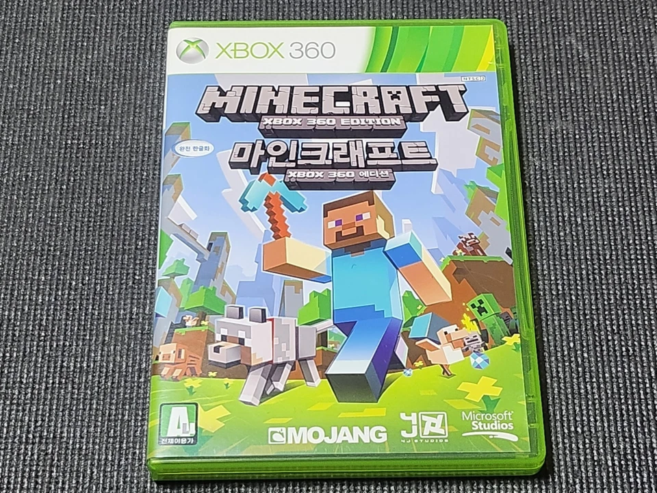Microsoft XBOX360 Minecraft Edition Mojang #1 Retro Game Korean Version for MS - Image 1 of 4