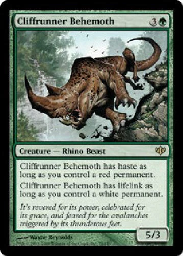 CLIFFRUNNER BEHEMOTH X4 4 4X Conflux MTG Magic the Gathering Cards DJMagic - Image 1 of 1
