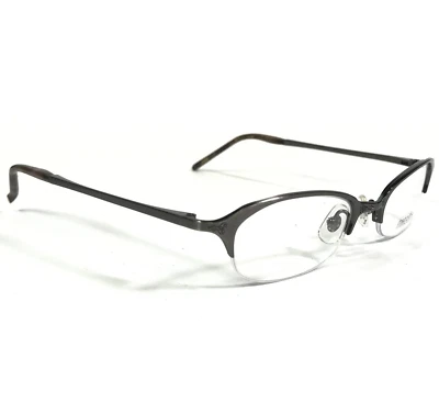 Monturas de gafas Matsuda 10208 AGR gris metalizado cepillado ojo de gato 49-19-142 Foto 1 de 4