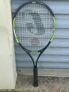 Gamma G-FOUR G-4 Tennis Racquet 27” Black & Green Racket - Picture 1 of 4