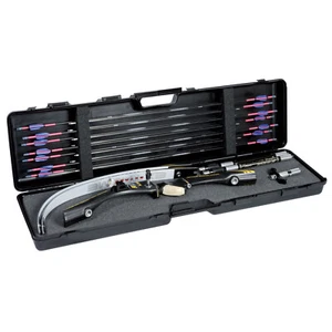 Estuche de arco compuesto recurvo cuerpo duro Negrini con arco insertos de espuma asa de transporte - Imagen 1 de 4