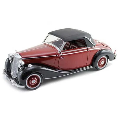 Фирменные модели Burgandy 1950 Mercedes Benz 170S кабриолет литой новый в коробке - Изображение 1 из 4