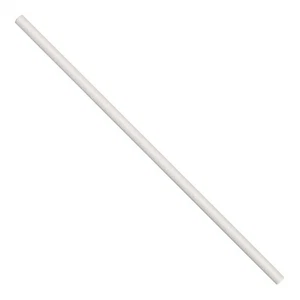 Hoffmaster Paper Straws, 7-3/4", White, Pack Of 4,800 - Picture 1 of 2