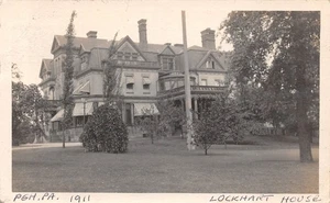 Postal industrial Charles Lockhart Residencia Pittsburgh PA 1911 - Imagen 1 de 2