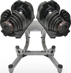 Adjustable Dumbbell Stand with Wheels – Fits 5–90 lb Dumbbells - Bild 1 von 9