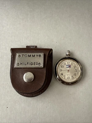 Reloj Bolsillo TOMMY HILFIGER Vintage Cuarzo Con Estuche Para Reparar Foto 1 de 2