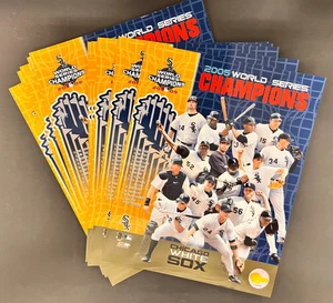 LOTE DE FOTOS DE LOS CAMPEONES DE LA SERIE MUNDIAL DE LOS Chicago White Sox 2005 con licencia 11x14 - Imagen 1 de 1