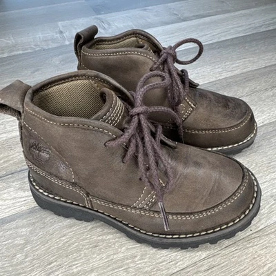 Timberland Botas de Bebé Talla 9.5 Infantil Cuero Botín Marrón Trigo Nubuck Foto 1 de 4