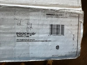 Delta 19802TZ-CZ-DST Lenta Touch Pull Down Kitchen Faucet Champage Bronze - Picture 1 of 5