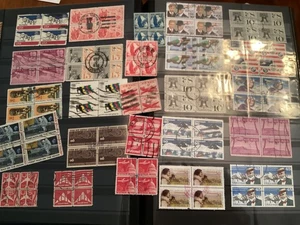 ICOLLECTZONE US Airmail Blocks 25 diff collection VF used (B900-805) - Picture 1 of 7