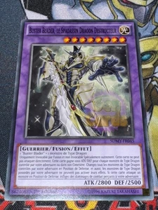 CARTE Yu Gi Oh BUSTER BLADER, LE SPADASSIN DRAGON DESTRUCTEUR SDMY-FR045 1ère éd - Picture 1 of 1