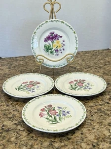 Juego de platos de ensalada de jardín floral de cerámica Thomson 4-7,3" gres botánico EC - Imagen 1 de 11