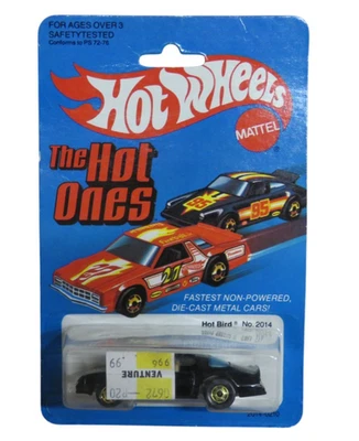 Vintage 1977 Hot Wheels Blackwall 1989 Black Hot Bird - NEW! - Image 1 of 4
