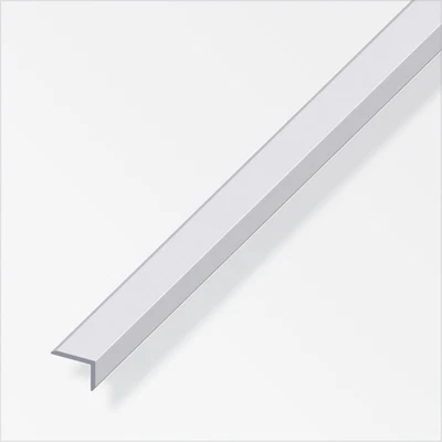 alfer Kantenschutzprofil 10 x 14 x 2000 mm silber Aluminium Profil Kantenschutz