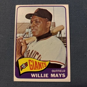 1965 Topps #250 Willie Mays VGEX To EX Crease Free Nice! - Picture 1 of 2