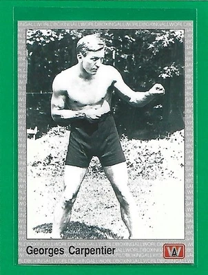 1991 All World Boxing Georges Carpentier #61 - Image 1 of 2