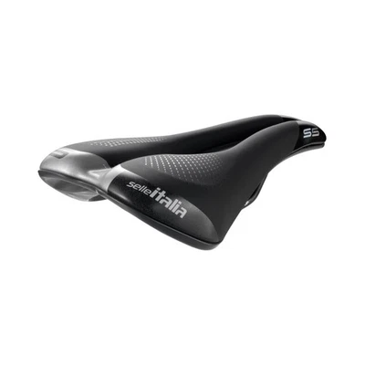 Selle Italia S 5 Superflow Saddle, Black/Hi-Viz - Image 1 of 2