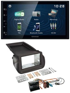 Kenwood 2DIN Bluetooth MP3 USB DAB Autoradio für Citroen Nemo Peugeot Bipper - Bild 1 von 7