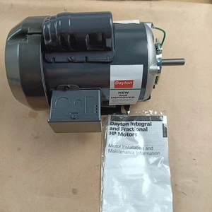 Dayton Industrial Motor Capacitor Start 1/4 HP-115V-3450 RPM 5PHA0A - Picture 1 of 13