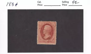 U.S. Classic, Sc #183, MH 2c Banknote (62421) - Picture 1 of 1