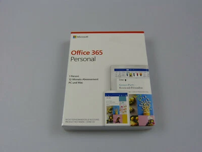 Microsoft Office 365 Personal, 1 User! macOS und Windows! 12-Monats-Abonnement! - Bild 1 von 4