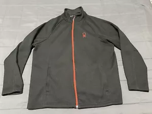 Spyder Men's Constant Steller Full Zip Jacket Black/Red Size XXL / 2XL - Picture 1 of 3