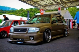 Front lip AEROSPEC for subaru forester SF 2000-2002 FaceLift - Picture 1 of 9