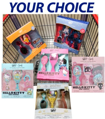 Goody WET BRUSH & DETANGLING Accessory Bundle - Harry Potter, Hello Kitty .... — 第 1/4 张图片